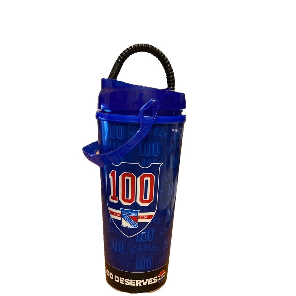 New York Rangers Chase 100 Years Season Souvenir Plastic Drink Cup 2025